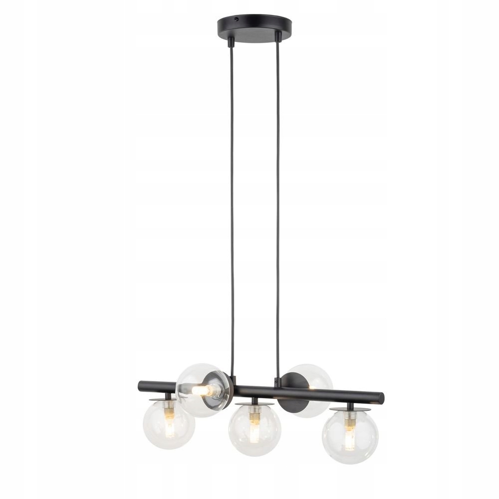 Závěsná lampa ze skleněných průhledných koulí Avola 5 40791 Sigma Lighting