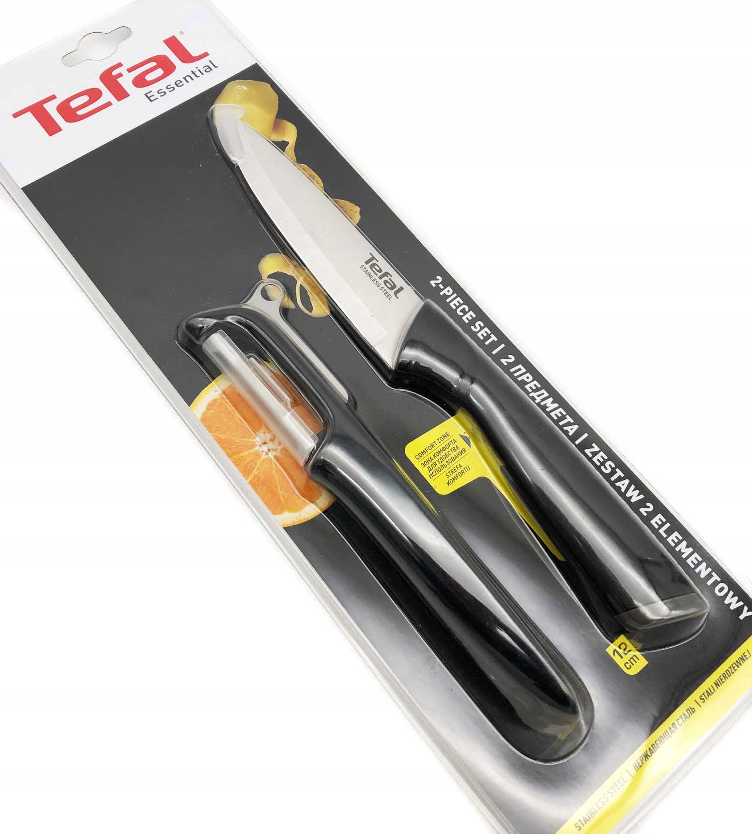 

Komplet noży w pudełku Tefal Essential 2 szt.
