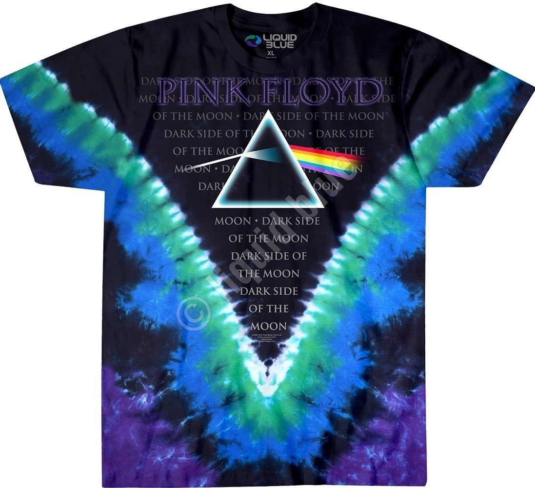 Pink Floyd Dark Side V Liquid Blue M