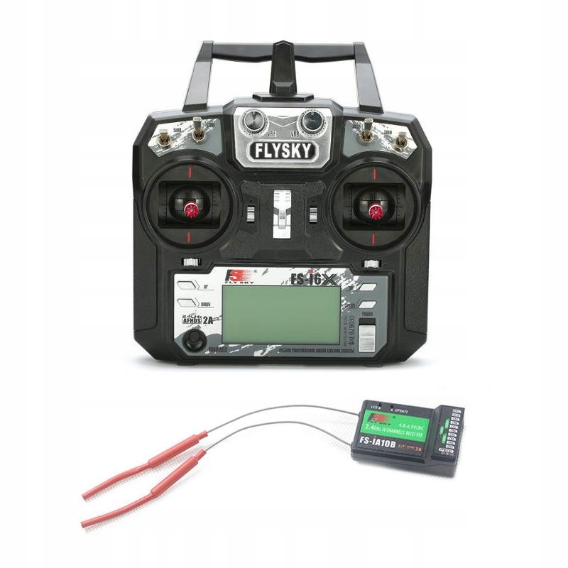 Přístroje FlySky FS-i6X 10CH FS-iA10B Telemetrie