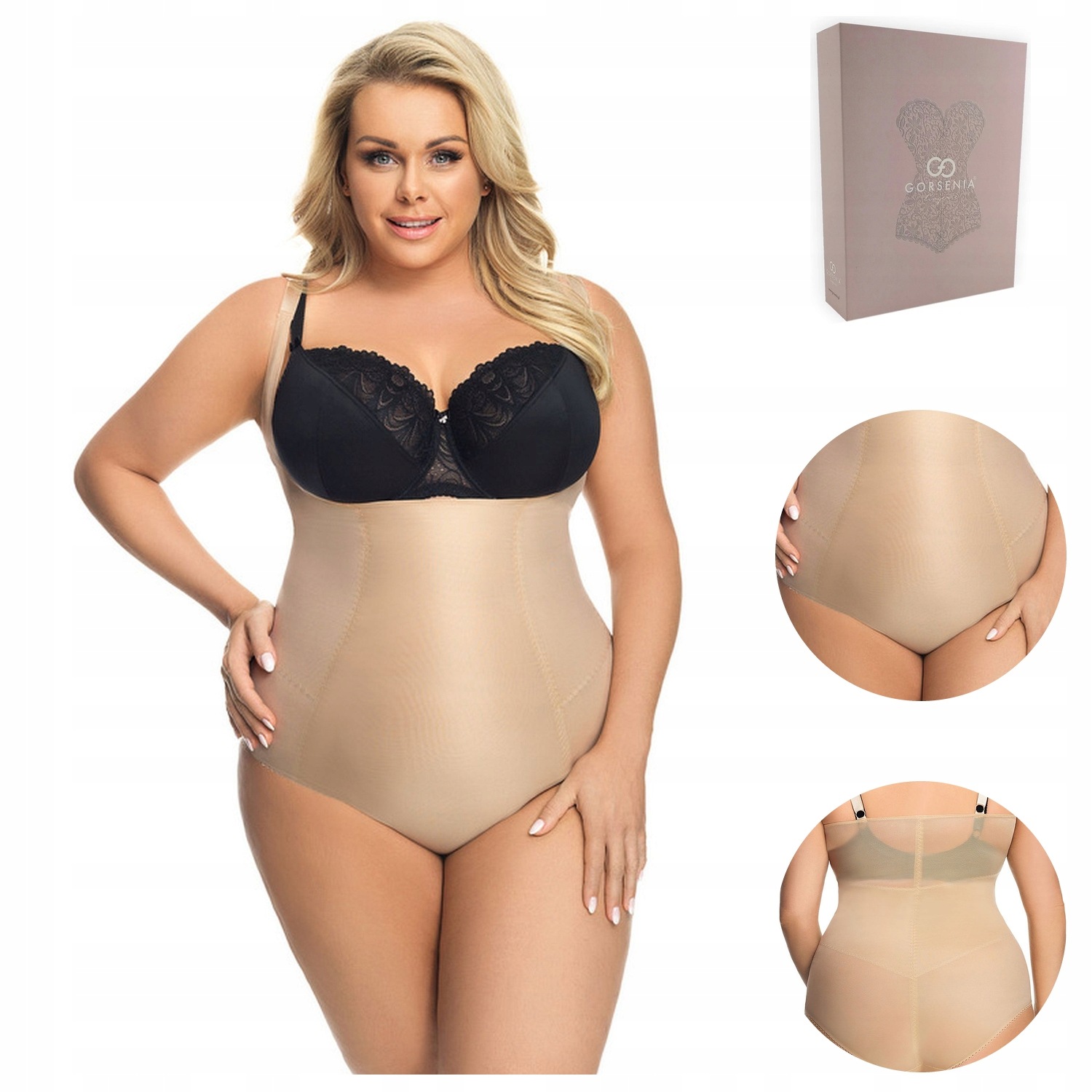 Modelovací polobody Gorsenia 148 Sanremo béžové 4XL