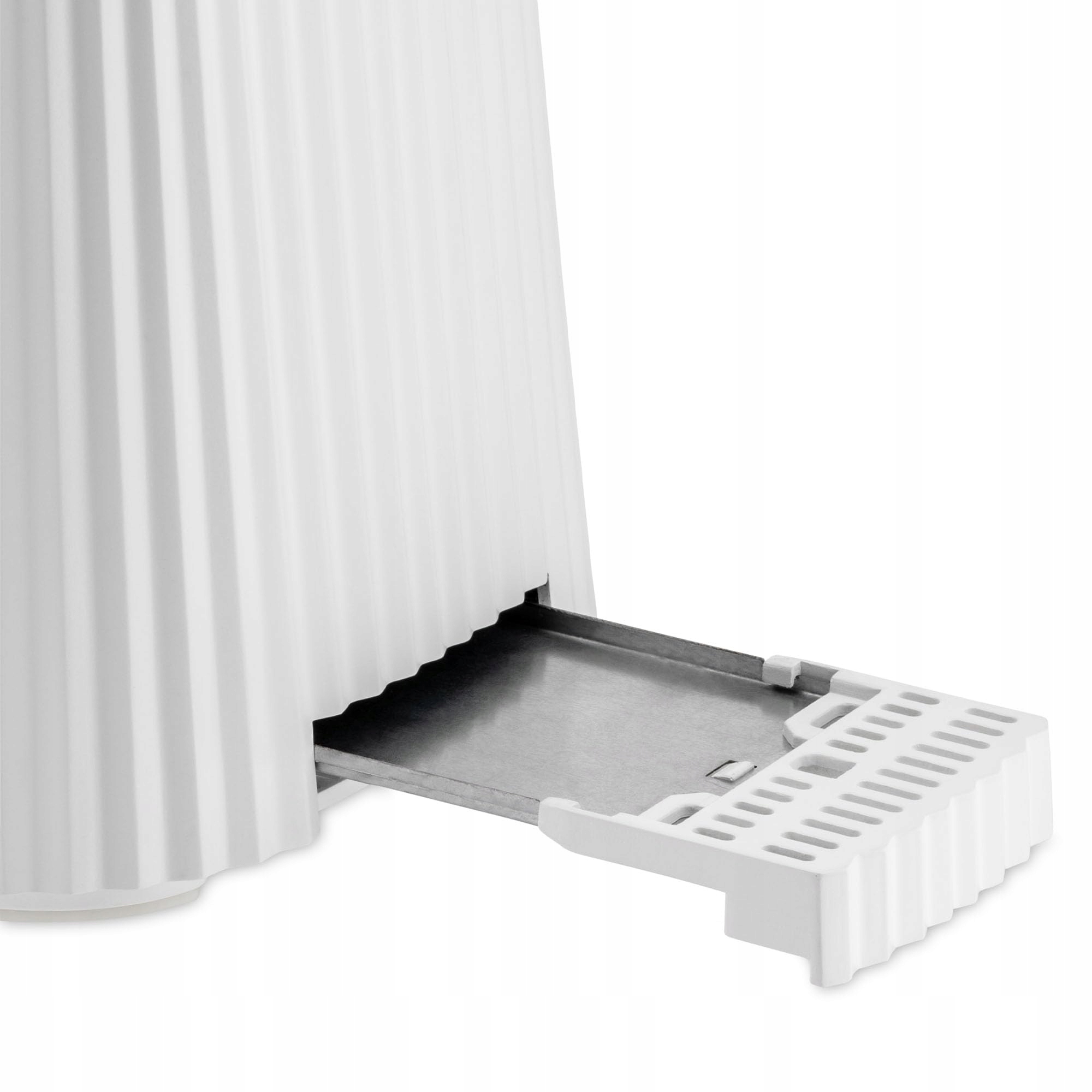 ALESSI Plissé Toster 850W Biały Sześć Poziomów Opiekania Europejski Wtyk — miniatura 4