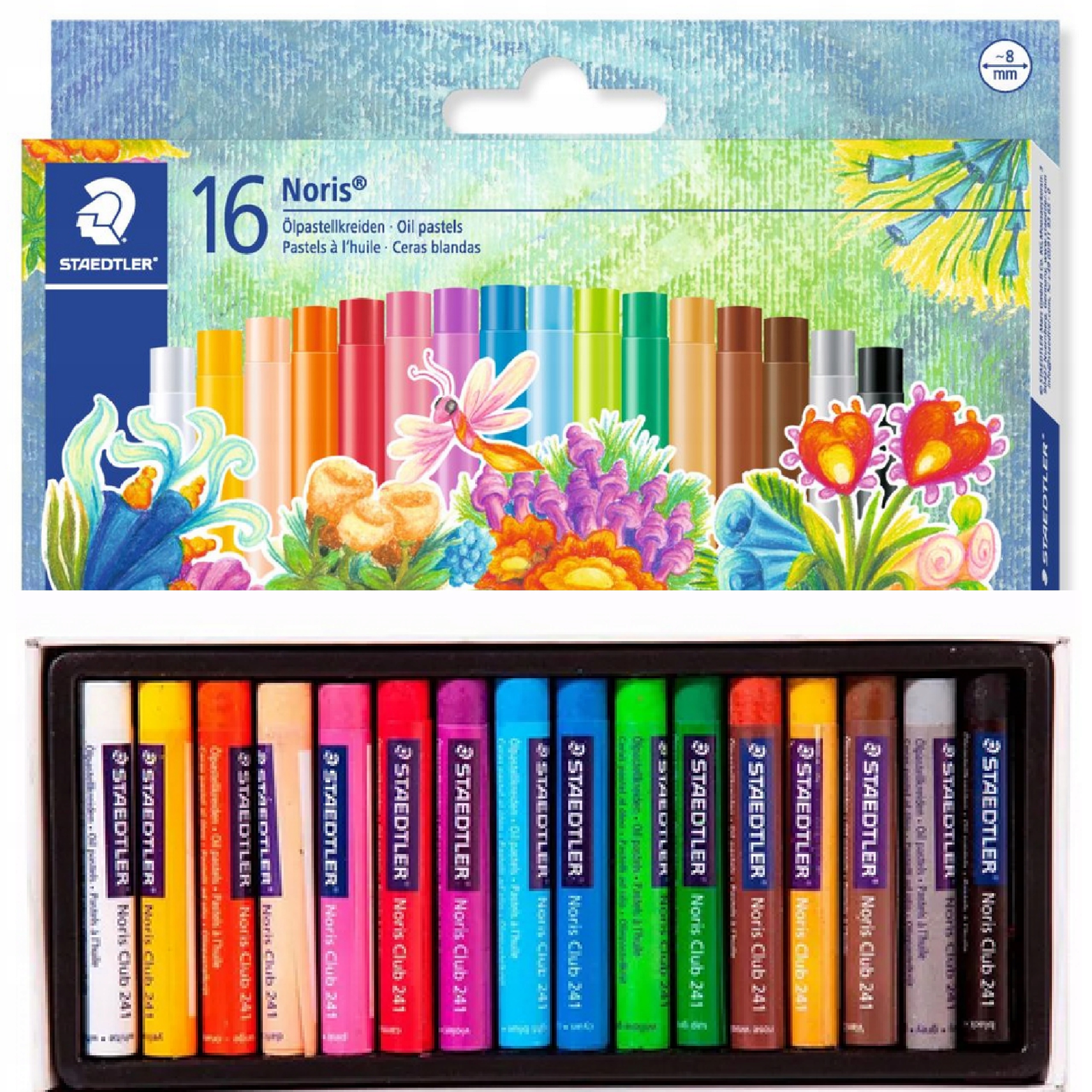 STAEDTLER PASTELE OLEJNE 16 KOL.PROMOCJA