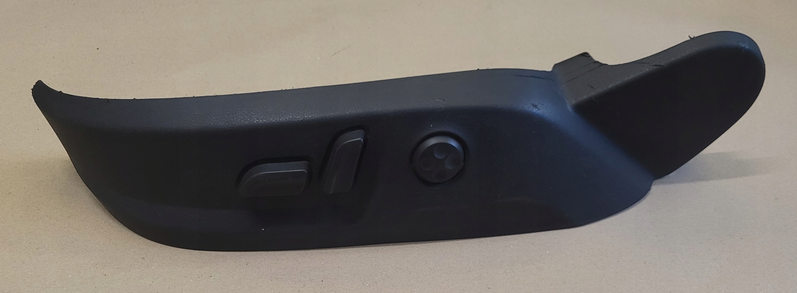 levers control cover seat left front AUDI A3 8P OE EU black