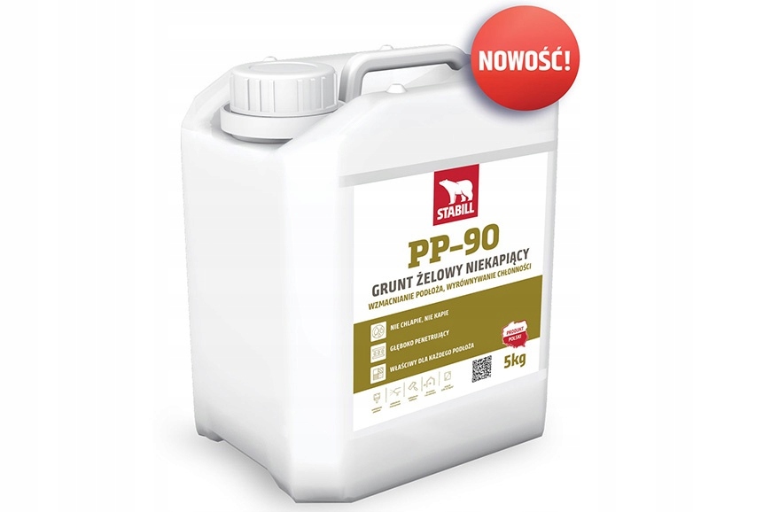 Grunt żelowy niekapiący, 5 kg PP-90 STABILL