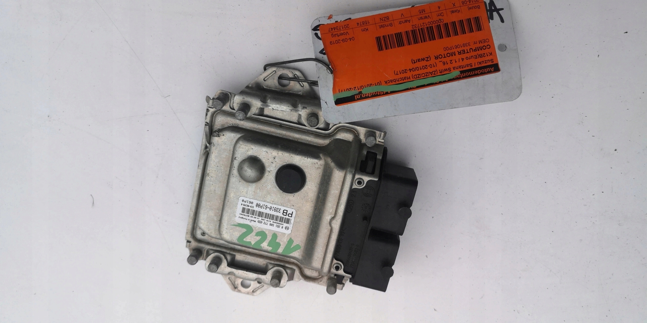 SUZUKI SWIFT 1.2B 0261S08772 33910-61P00 computer