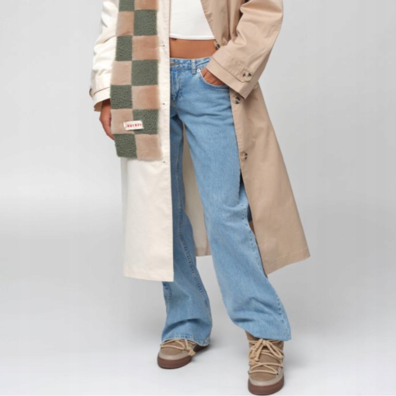 INUIKII ŚNIEGOWCE CLASSIC 75202-005 BEIGE BEŻOWY 38 Model Classic