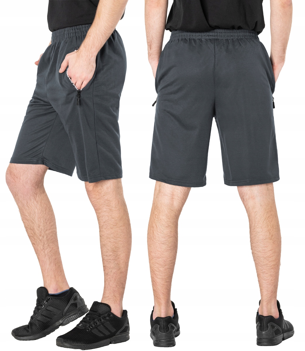 

Krótkie Spodenki Dresowe Szorty Męskie 6382-5 4XL