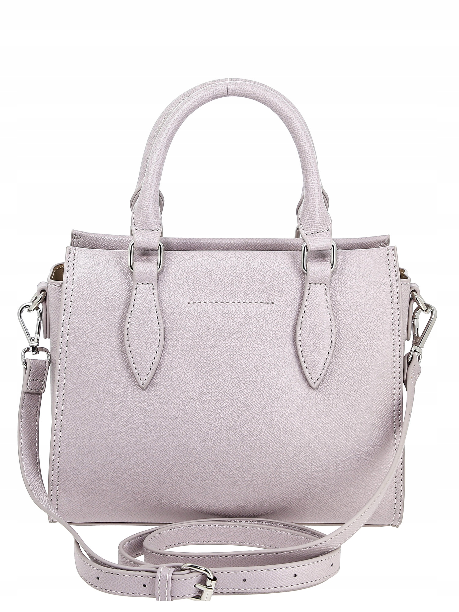 Torebka damska David Jones kuferek mały Kolor fioletowy