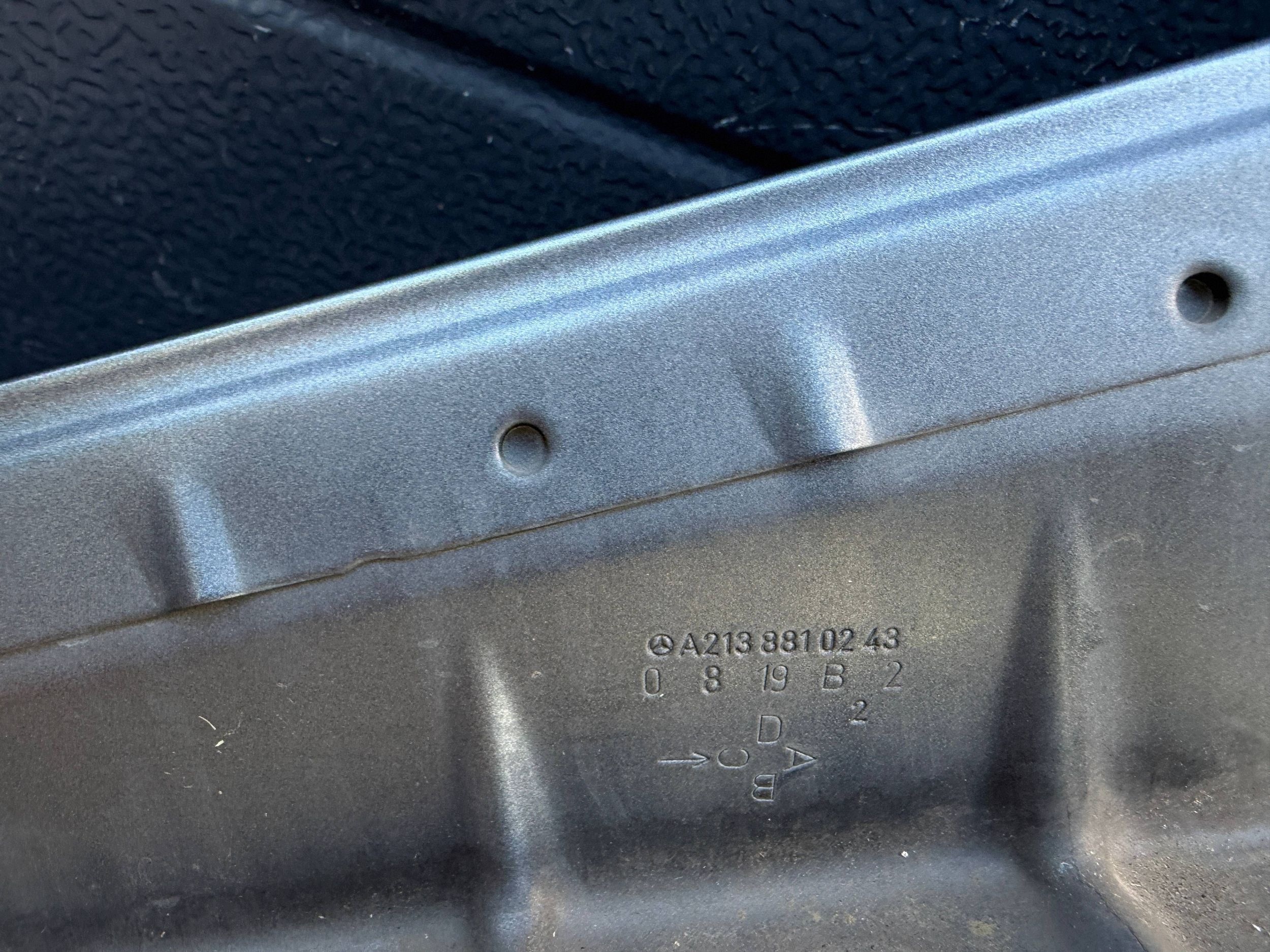 Mercedes E W213 fender right front front