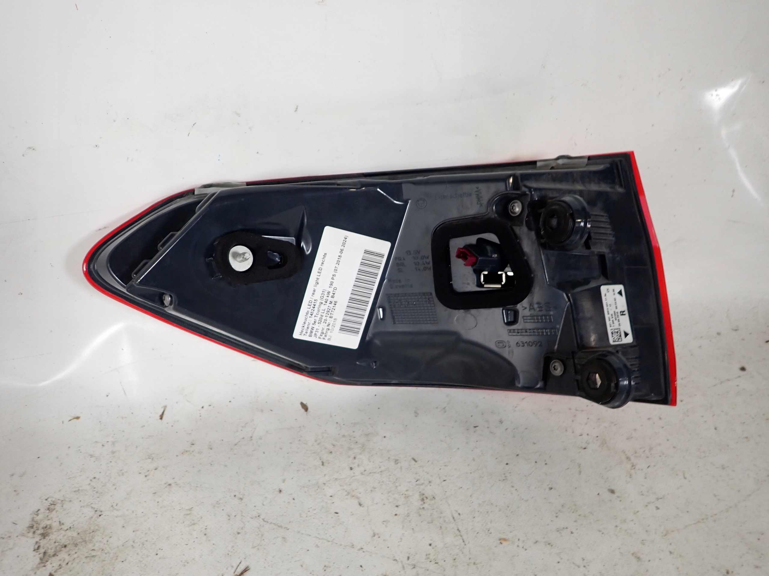 BMW 5 G31 TOURING 17- light right rear part rear