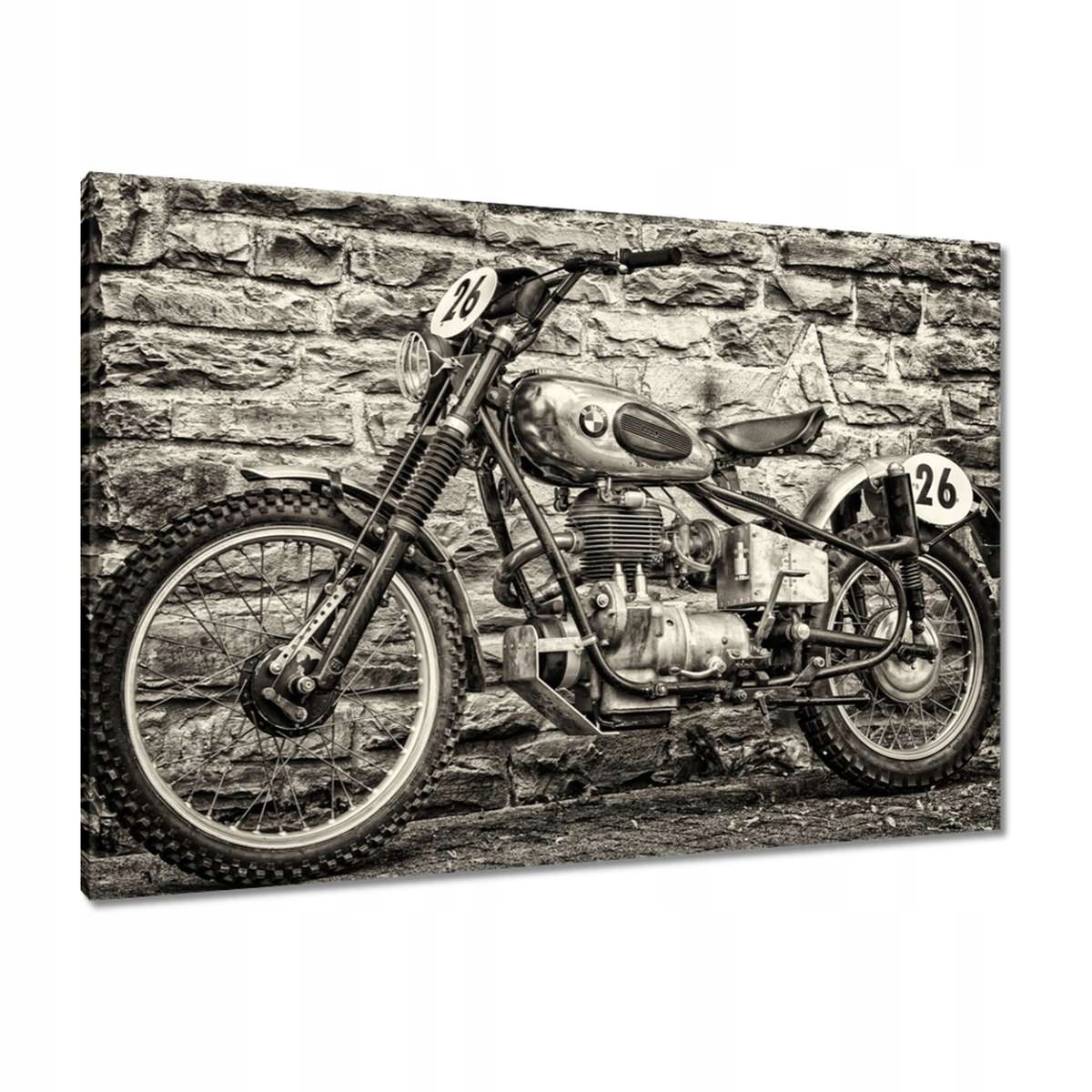Obrazy 100x70 Motocross Bmw