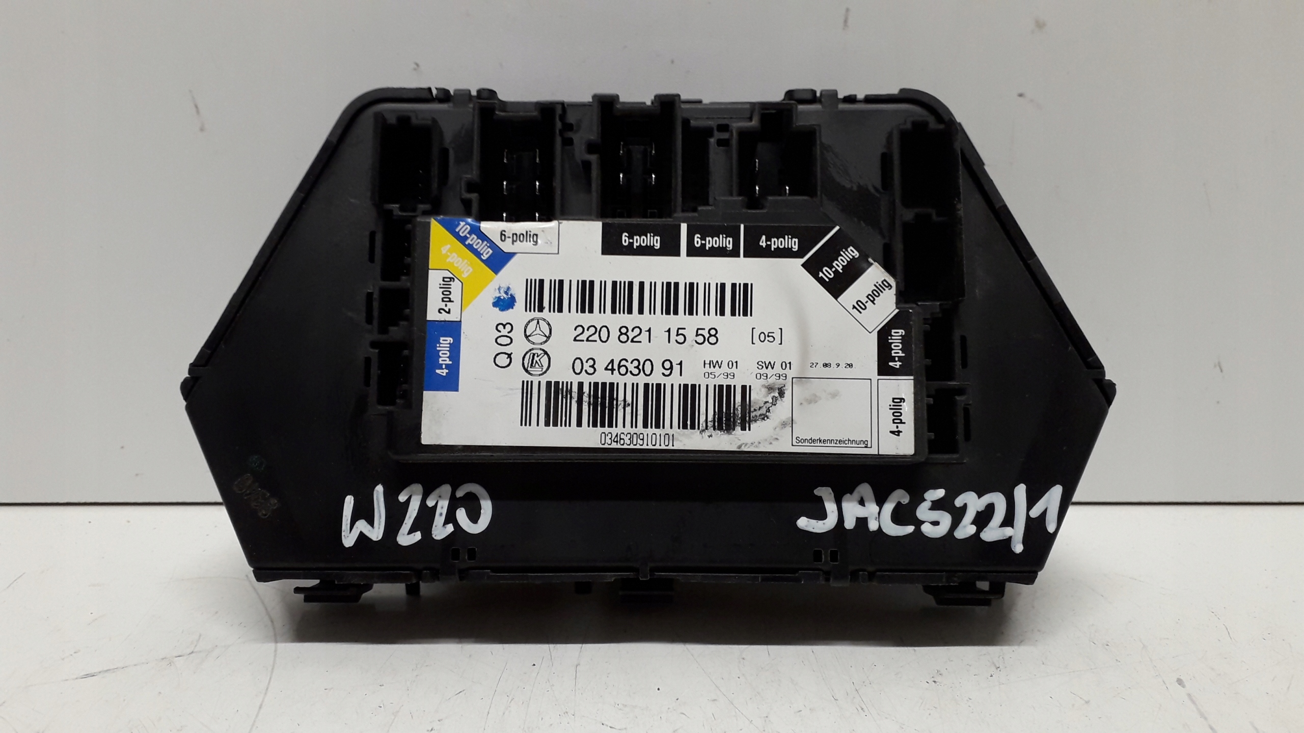 MERCEDES S W220 MODUŁ DRZWI LT 2208211558 03463091