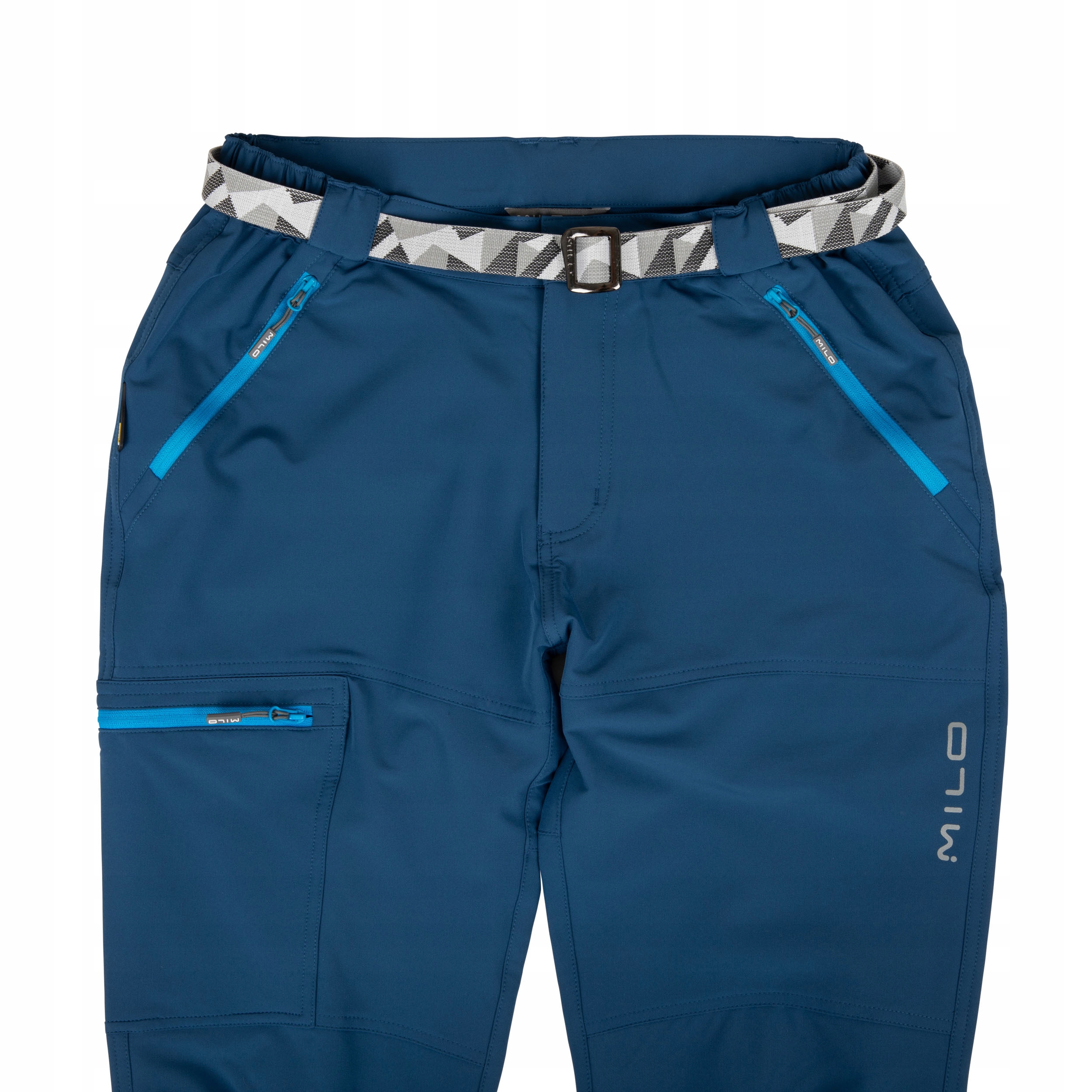 Męskie spodnie turystyczne trekkingowe Milo Hefe L Kod producenta HEFE_BLUE+STONE_L