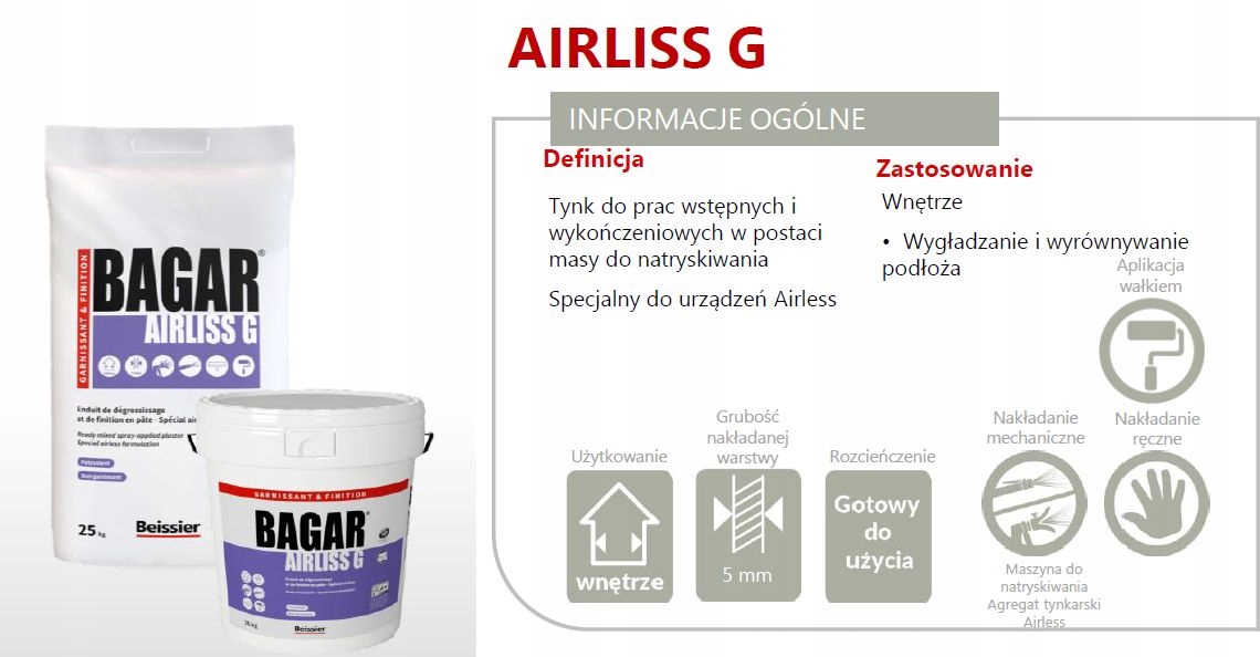 BEISSIER Bagar Airliss G gotowa masa gladz 25kg EAN (GTIN) 3132154129423