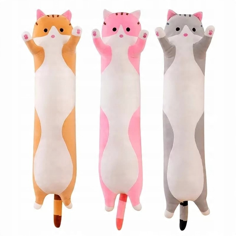 

Kot Poduszka długi Pluszak Kot 70cm XXL