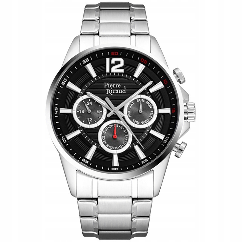 Pánské Hodinky Pierre Ricaud P97040.5154QF stříbrné