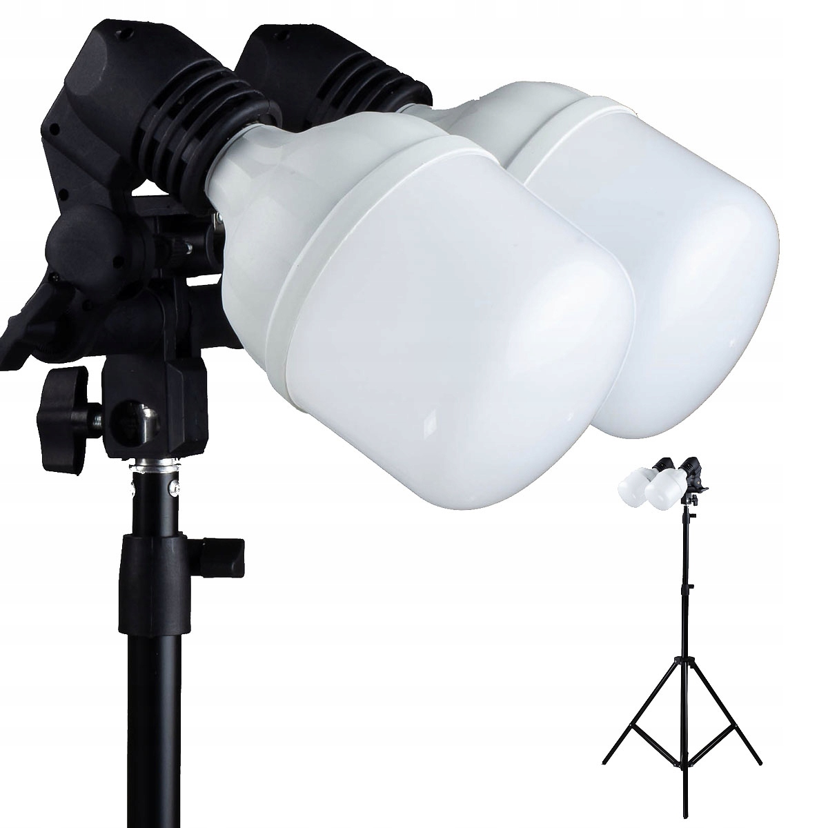 Studiová lampa Set 2x Led 100 na stativu