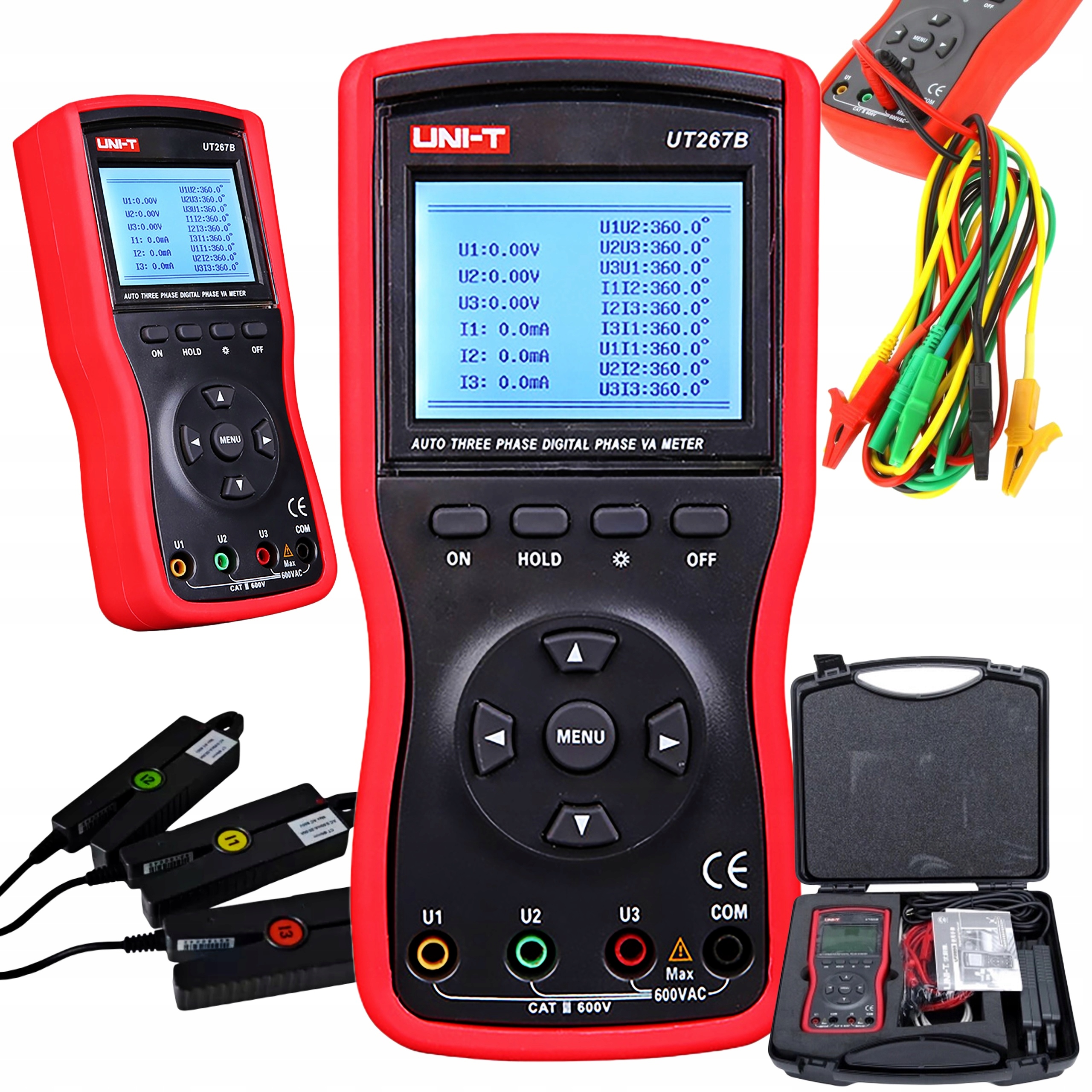 Trojfázový merač parametrov Uni-T UT267B