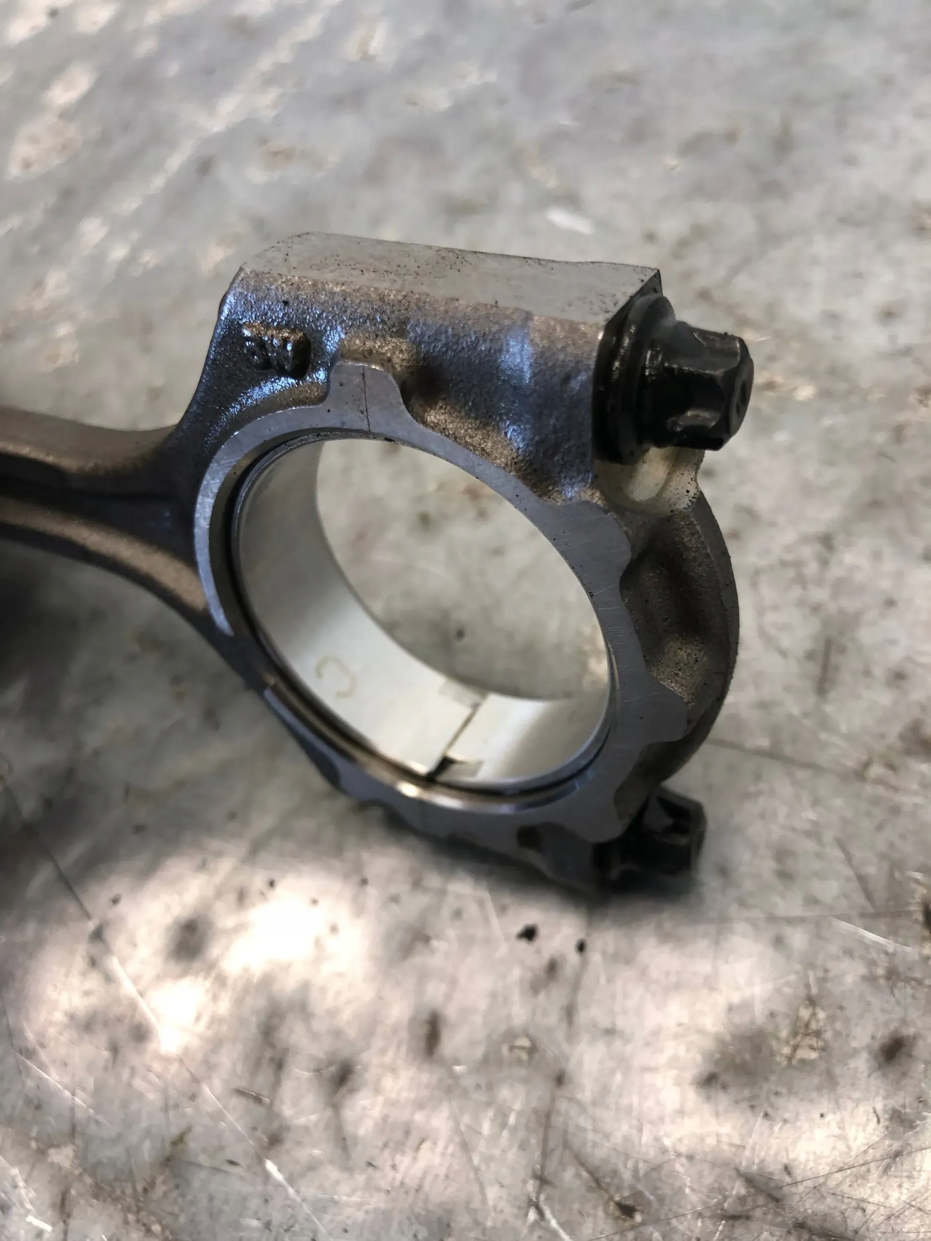 piston connecting rod 1.2 G4LA KIA RIO IV