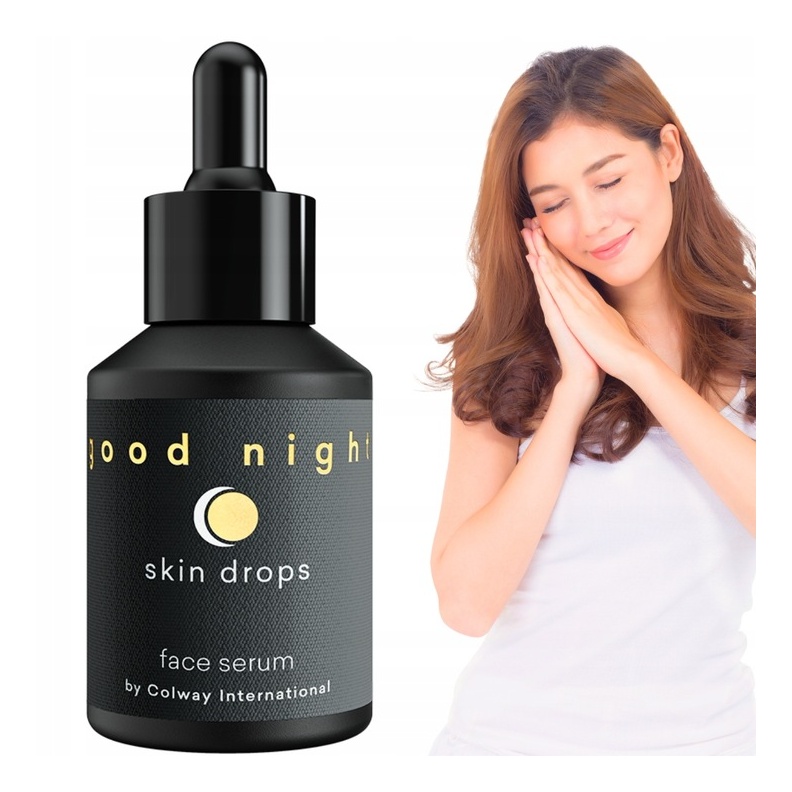 Good Night Skin Drops Face Serum Silné noční sérum Colway 30 ml