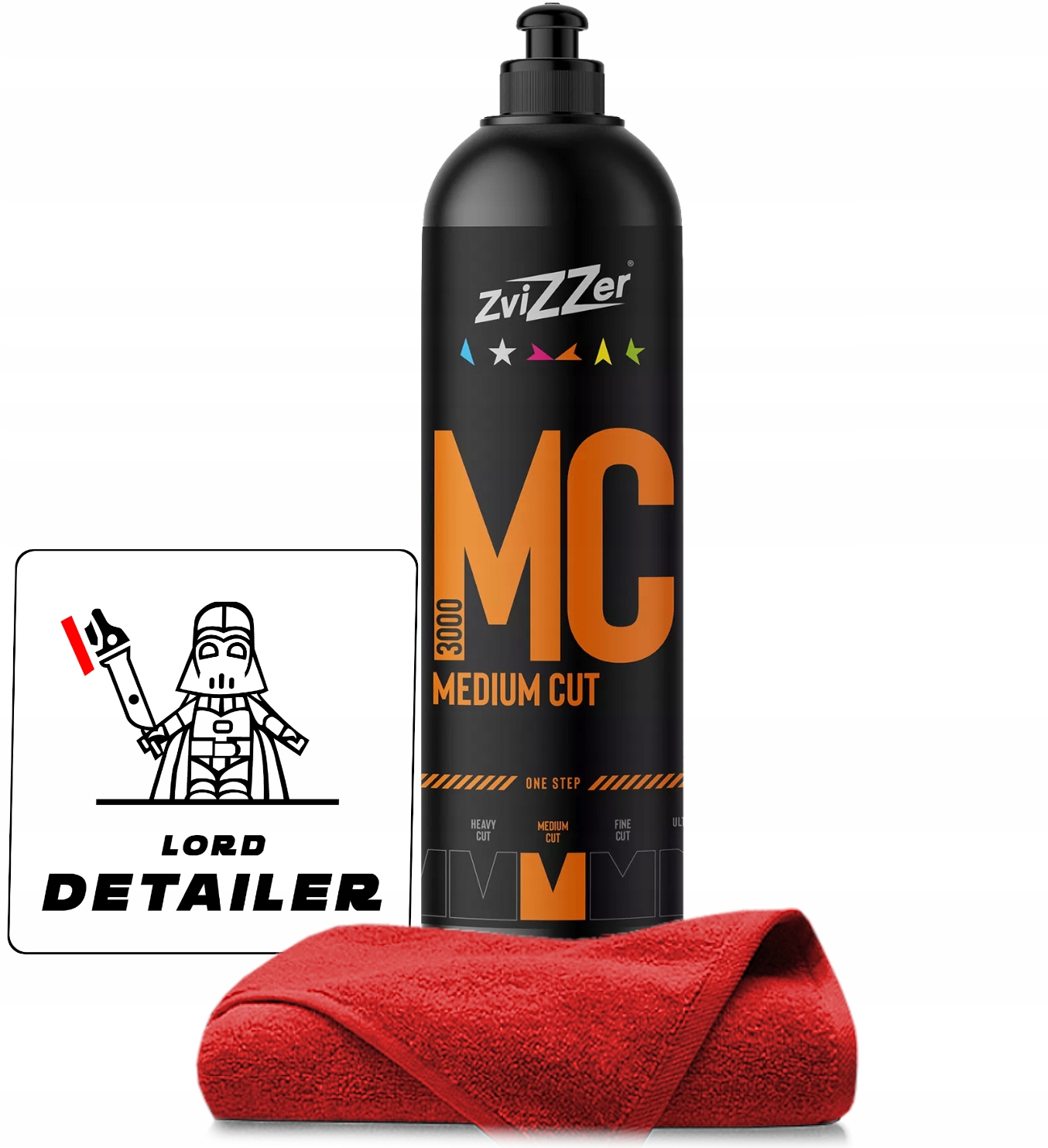 ZviZZer MC3000 Medium Cut Leštiaca pasta 750 ml