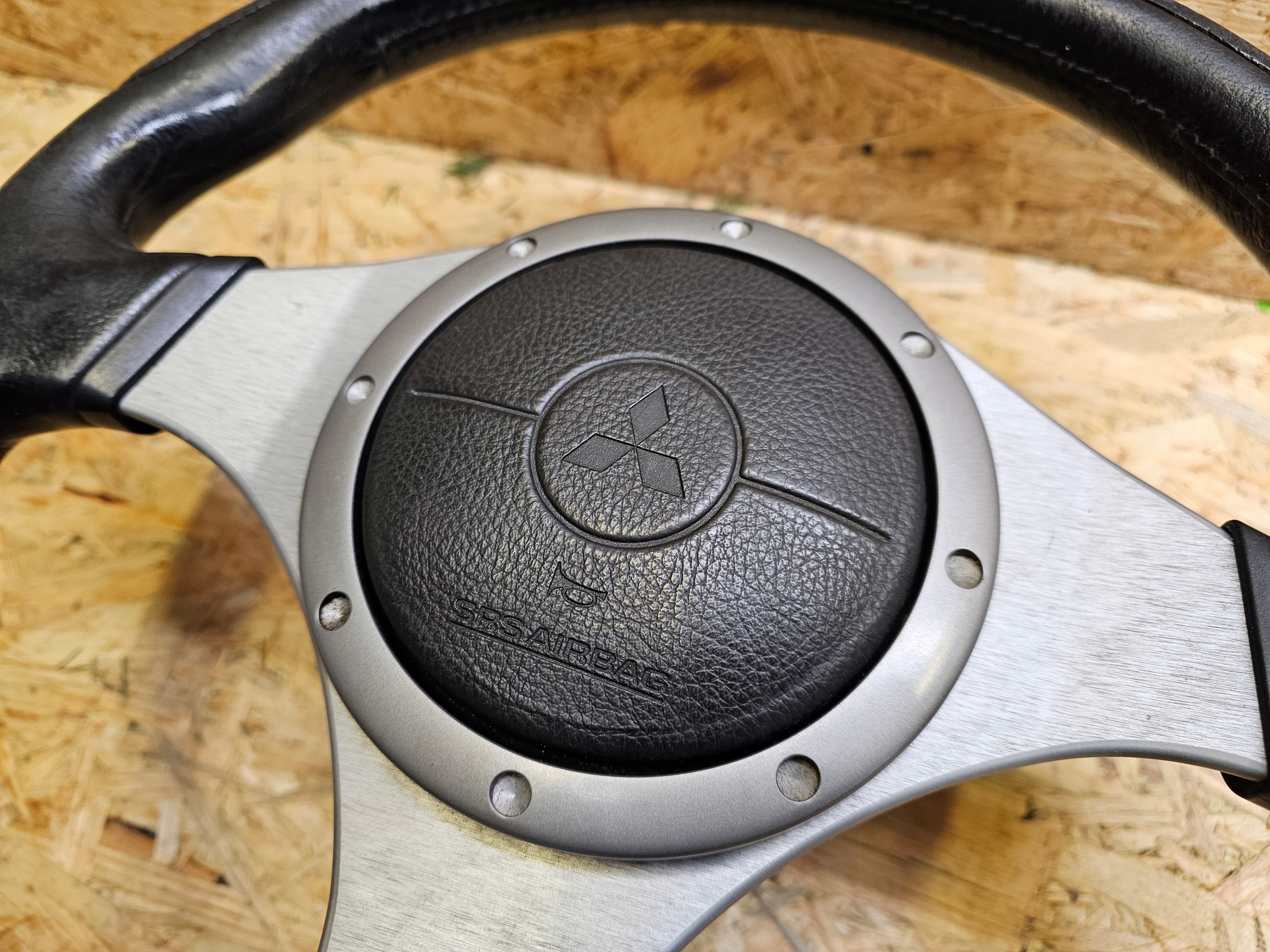 Mitsubishi Lancer VIII steering wheel, Momo airbag airbag complete