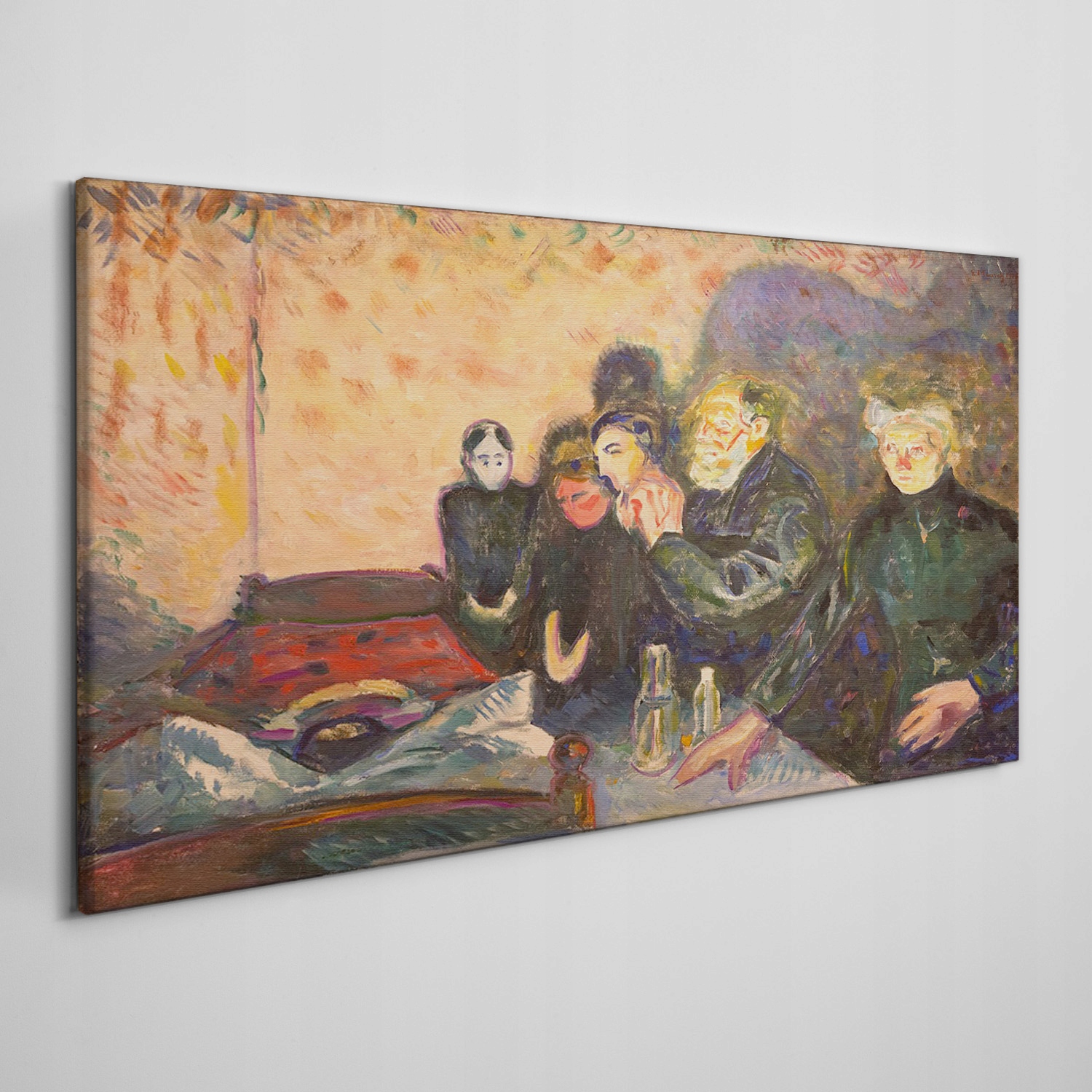 

Obraz na płótnie Śmierć walka Edvard Munch 100x50
