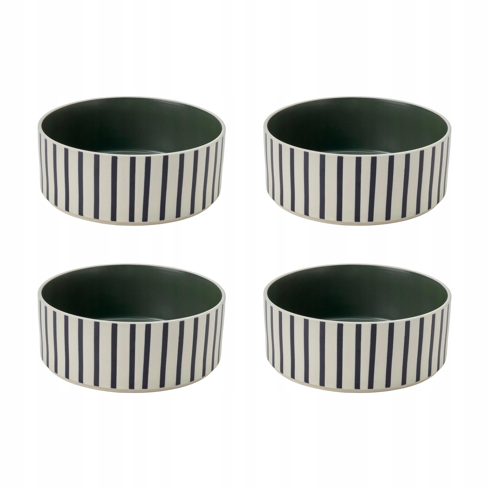 4 ks Miska pro zvířata Utsadd černomodrá 19 cm