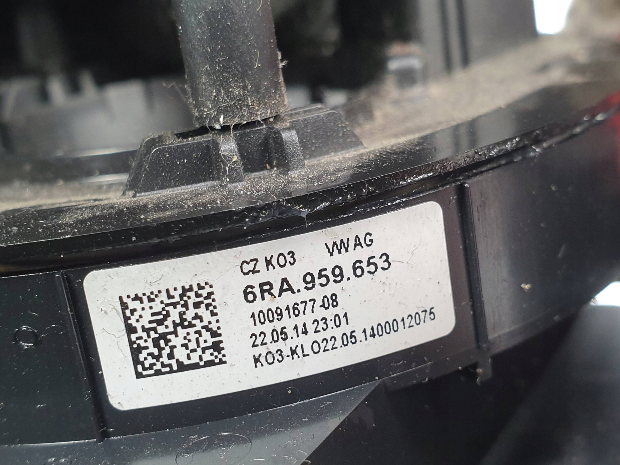 DEVIO LUCI TERGICRISTALLO TERGI 6RA959653 SKODA RAPID