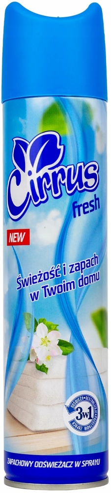 

Odświeżacz powietrza Cirrus spray fresh 300ml