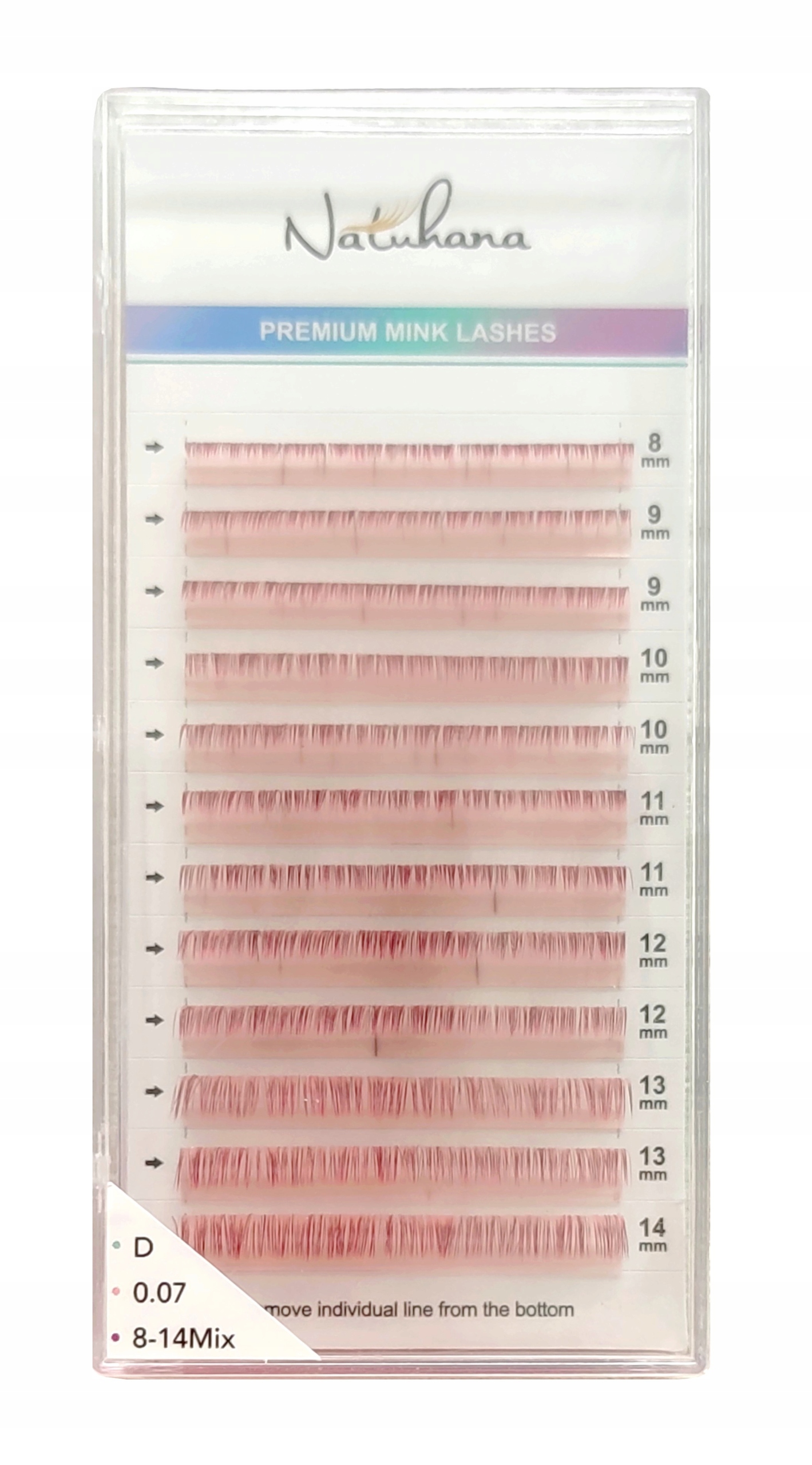 

Natuhana Rzęsy Ombre Puder Brąz D 0,07 MIX 8-14