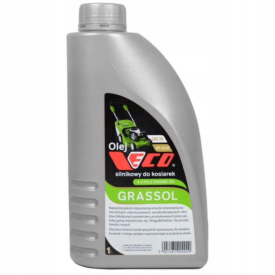 

Olej Do Silnika Kosiarki SAE30 Veco 1L Silnikowy