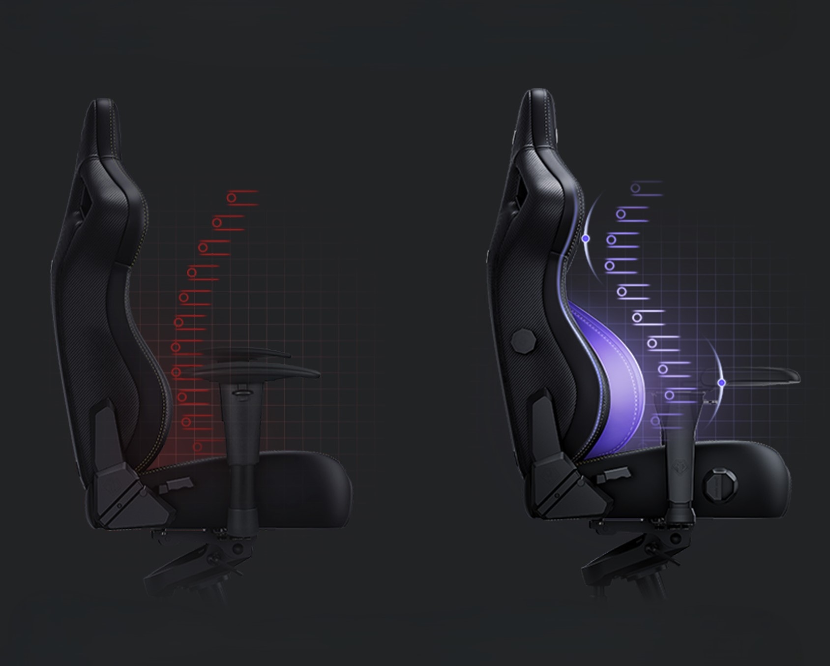 Fotel gamingowy Kaiser 4 XL Anda Seat skórzany zielony biurowy obrotowy Minimalna wysokość siedziska 46 cm