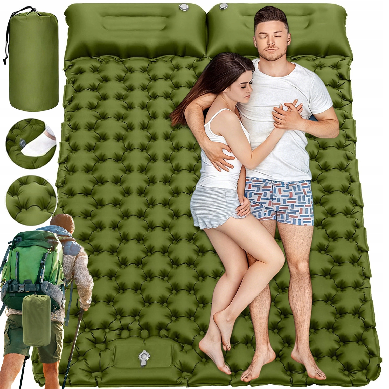 Matrace 2 Os Pod Stan S Polštářkem, Komfort A Prodyšnost