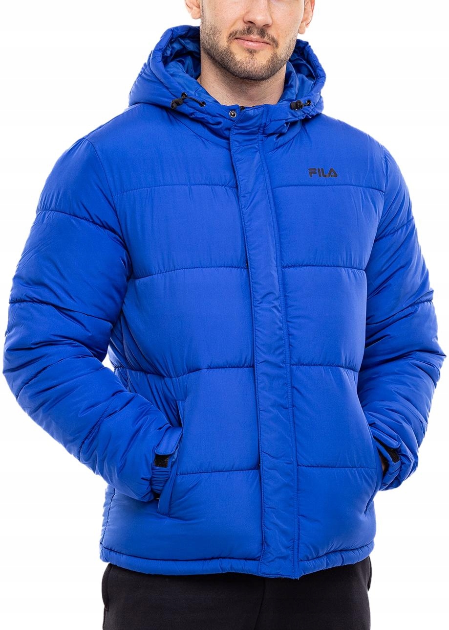 Fila péřová teplá zimní bunda Bensheim s kapucí, velikost S. vel. S