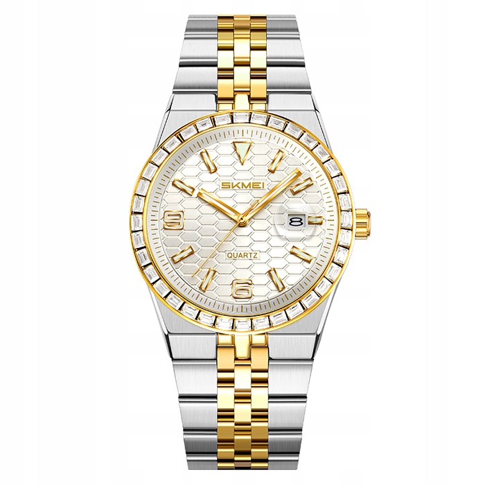 Pánské hodinky Skmei skm.126551c.mn analogový náramek datumovka elegantní