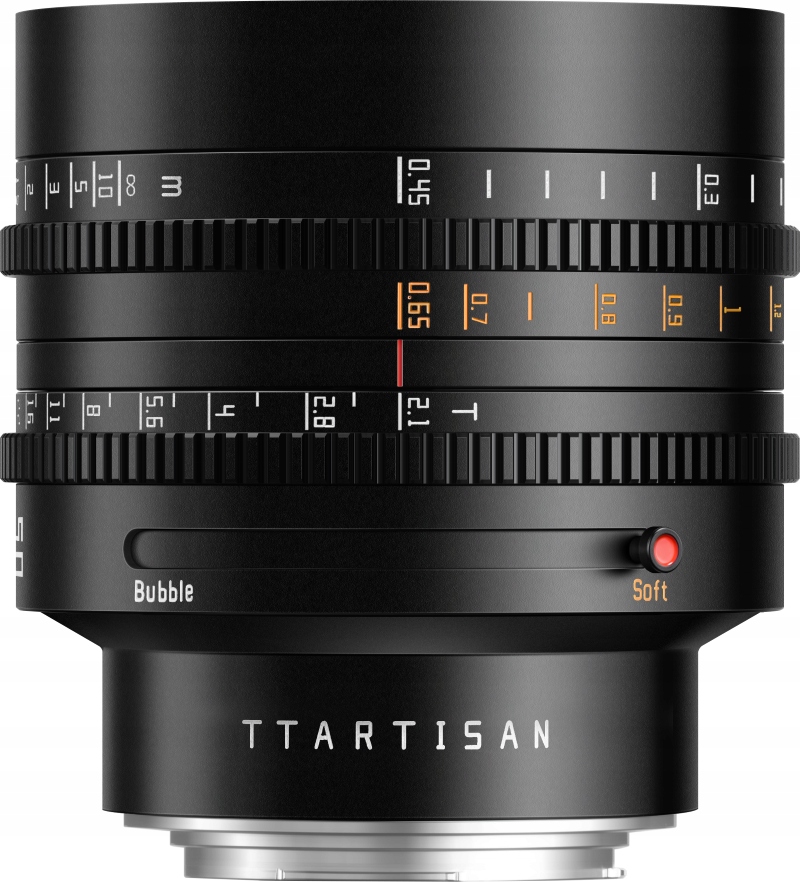 TTArtisan 50mm T2.1 Cine Soft-Bubble Canon Rf