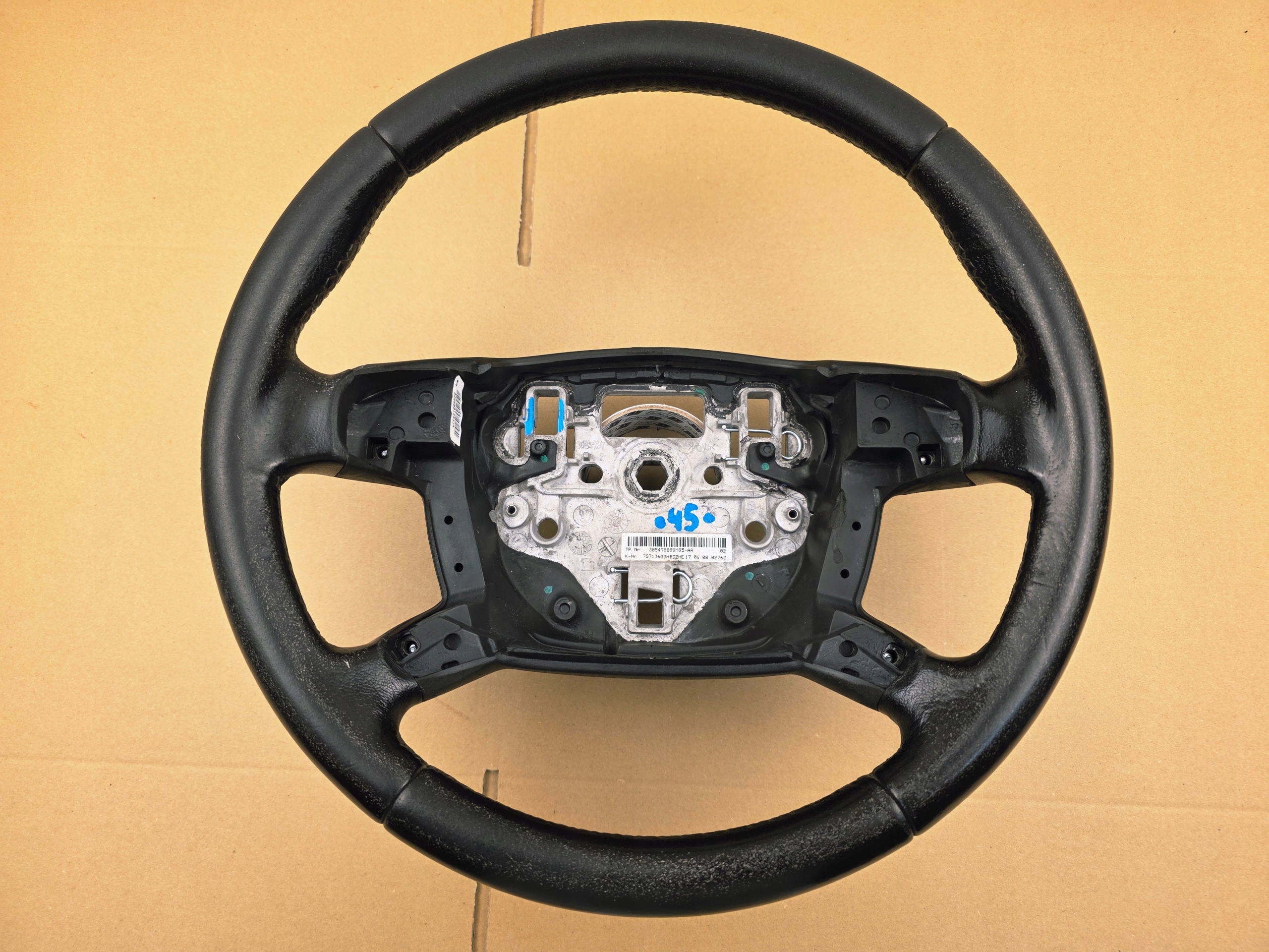 FORD MONDEO MK4 2007 - 2010 S-MAX MK1 2006 руль кожа 2008 год