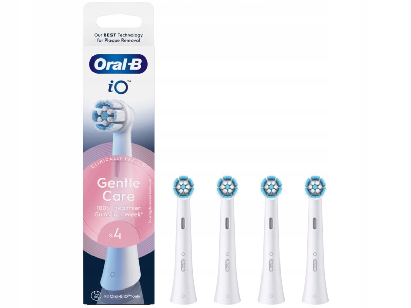 Końcówka szczoteczki Oral-b iO Gentle Care Biały (4 szt.)