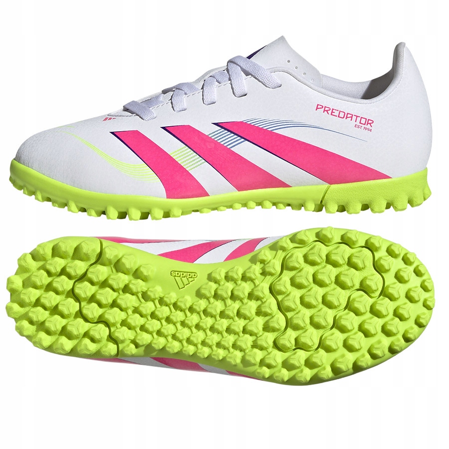 Adidas Predator Club Jr Tf [37 1/3] Boty Turfy Unisex Jr Bílá