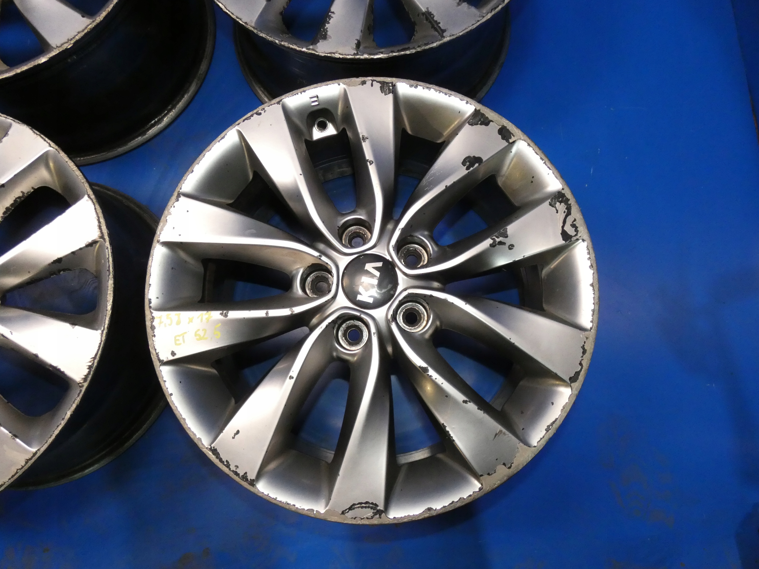 KIA OPTIMA IV discs aluminium 17 R17 KOMPLET 5X114.3