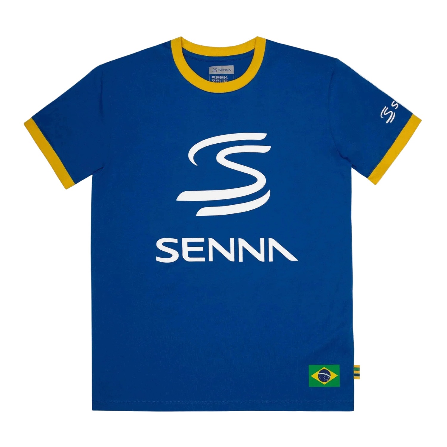 Tričko Ayrton Senna Legacy 2026 modré