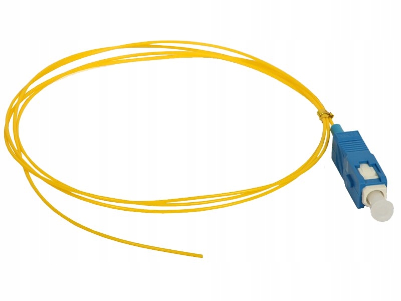 Pigtail Sm 1J 9/125 Wtyk-sc 2M Żółty Alantec