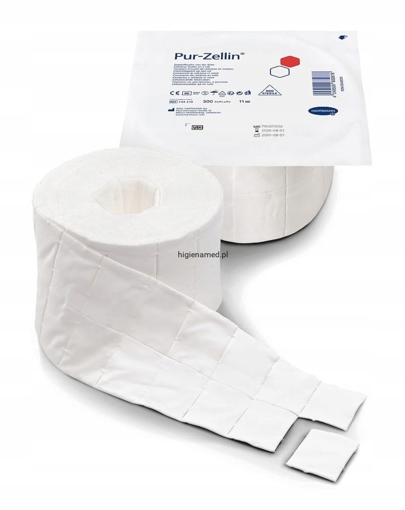 

Pur-Zellin 7-W Cienki bezpyłowy, w rolce 500 szt.