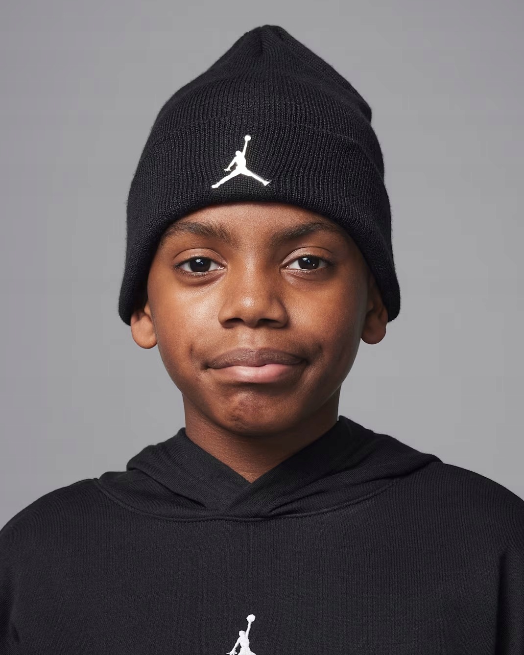 Dětská čepice Jordan beanie s ohrnutím