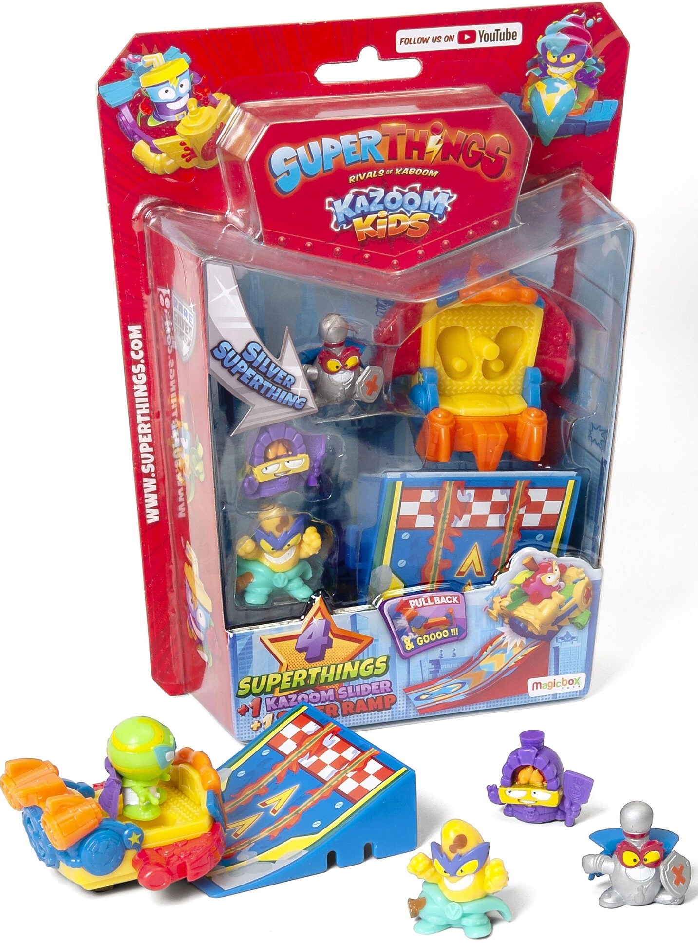 

Zings Seria 8 Things Slider Rampa +4 Figurki