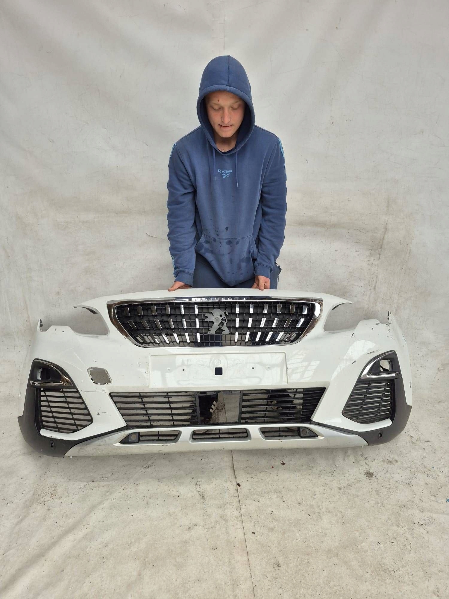 PEUGEOT 3008 II 16- bumper front front