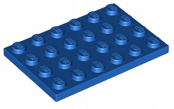 

Lego Płytka 4x6 Niebieska/Blue (3032/303223) 1szt