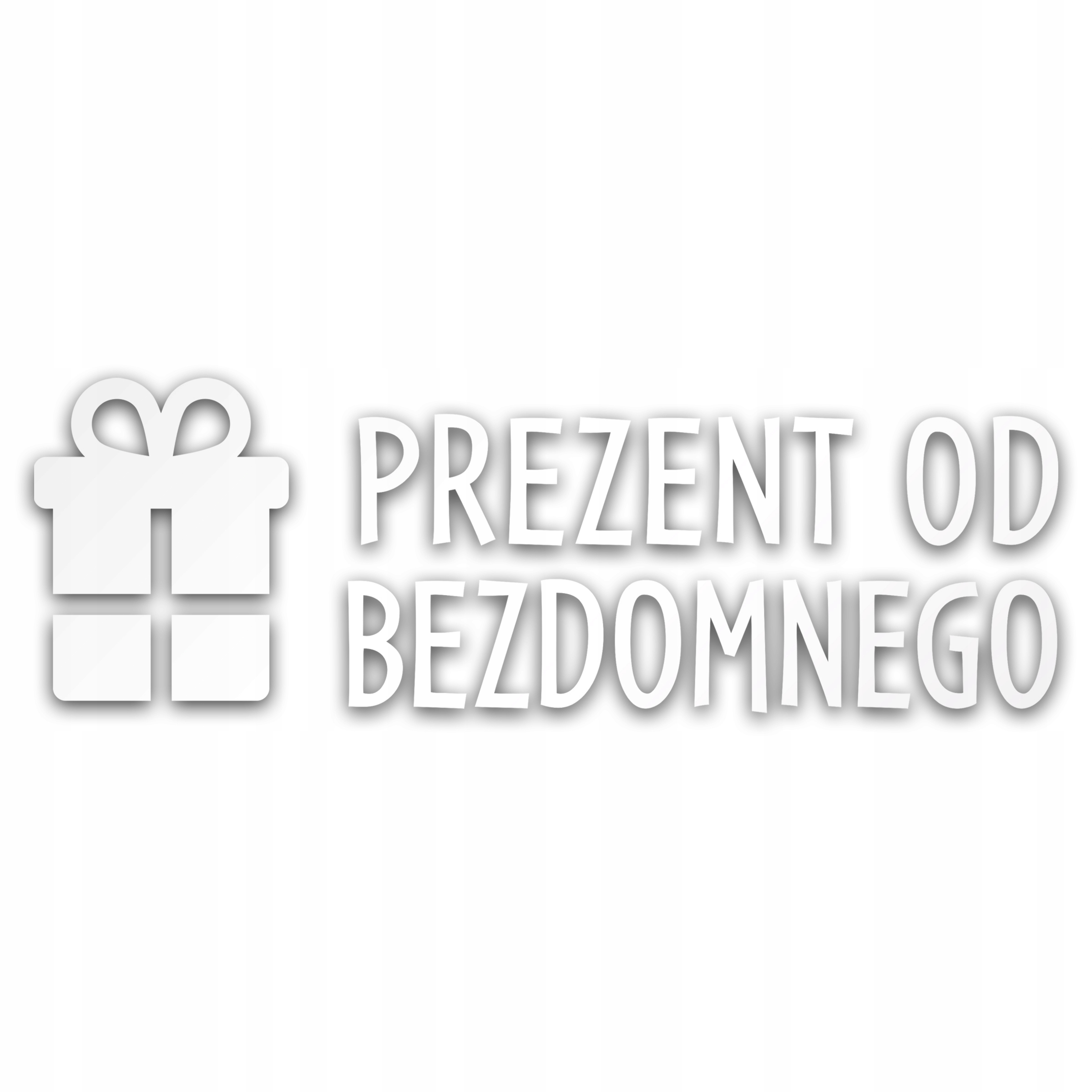 Od Bezdomnego Nalepka Na Auto Odblaskowa